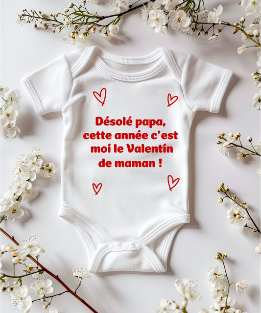 Désolé papa, cette année c’est moi le Valentin de maman