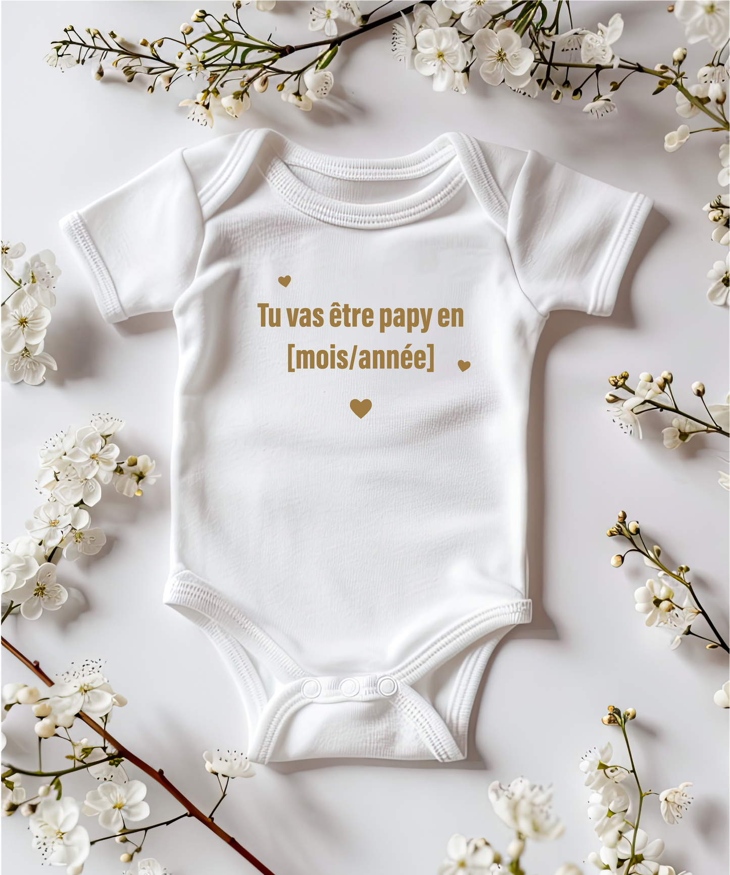 Tu vas être papy en [mois/année]