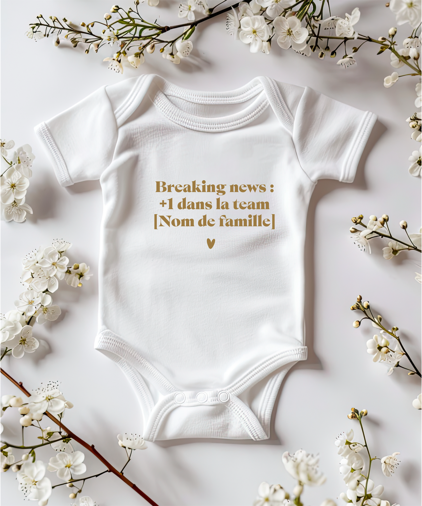 Breaking news : +1 dans la team [Nom de famille]